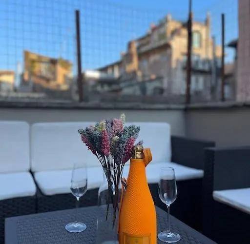 Attico Loft Con Terrazza Via Dei Coronari - Apartment *